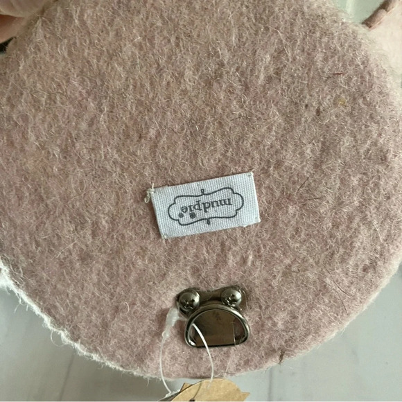 Mudpie Wool Elephant Wall Hanging Nursery Decor Baby Girl NWT - Picture 3 of 5